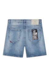 Bermuda Dark Sea Loose Lav. Claro C/ Rebolo