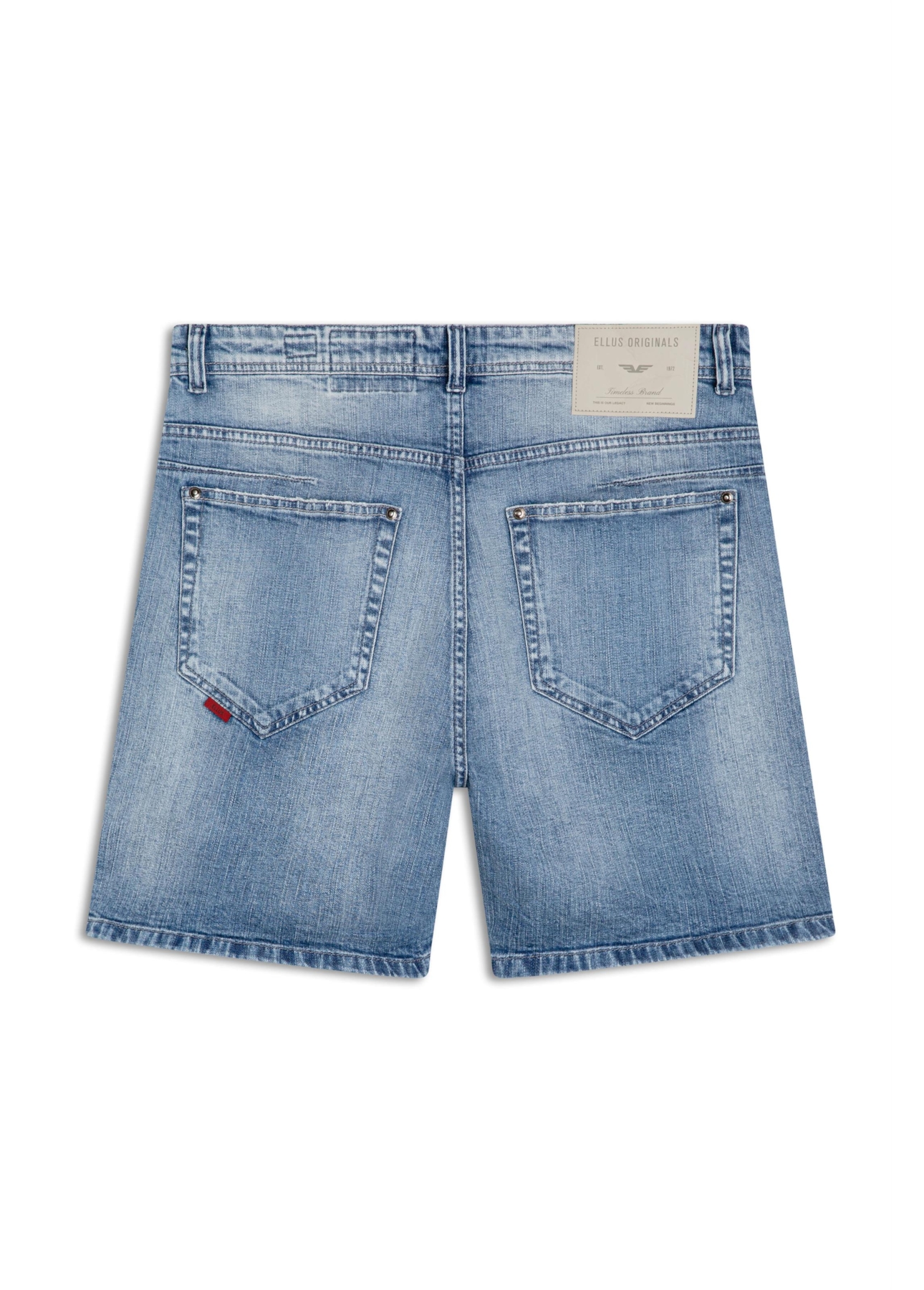 Bermuda Dark Sea Loose Lav. Claro C/ Rebolo