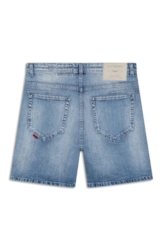 Bermuda Dark Sea Loose Lav. Claro C/ Rebolo