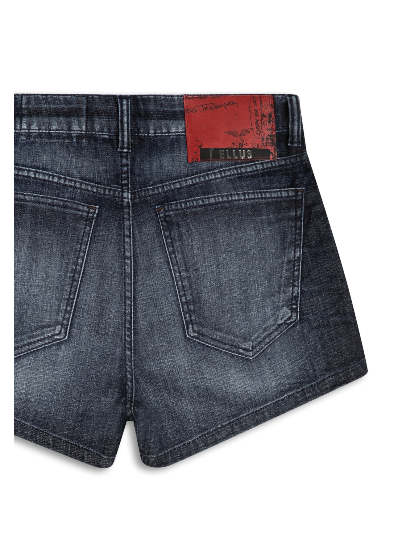 Bermuda Deep Blue Elastic (Higher Kate M) Et Cou 1629-Lav.Escuro C/3d