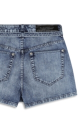 Bermuda Deep Blue Elastic (Hw Evase) Plaq. e Asa 1606-Lav.Medio C/ Used