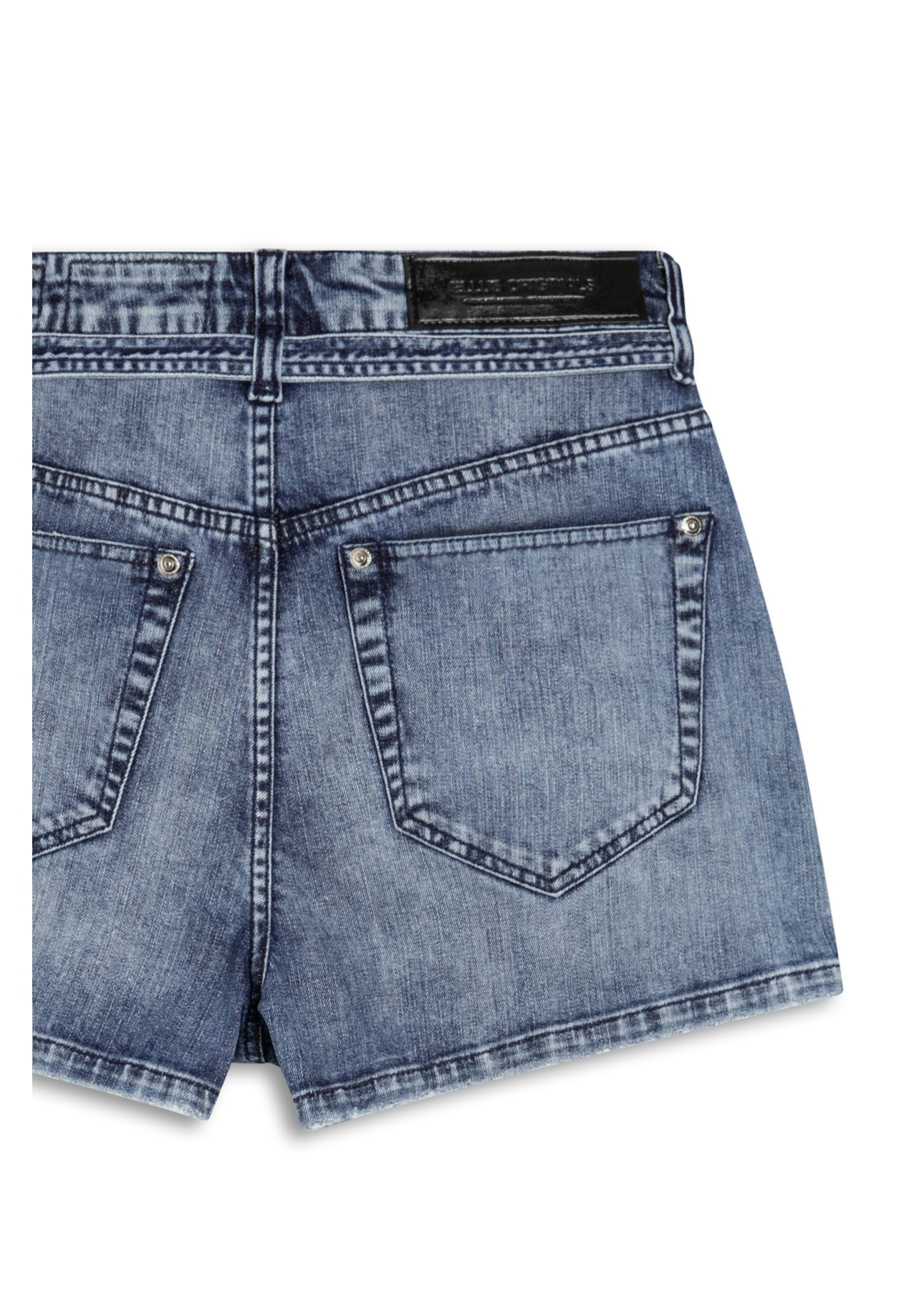 Bermuda Deep Blue Elastic (Hw Evase) Plaq. e Asa 1606-Lav.Medio C/ Used