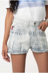 Bermuda Deep Blue Olivia Tie Dye Lav.Clarissimo C/ Tie Dye