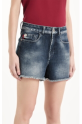 Bermuda Denim Forest Elastic Lav. Escuro