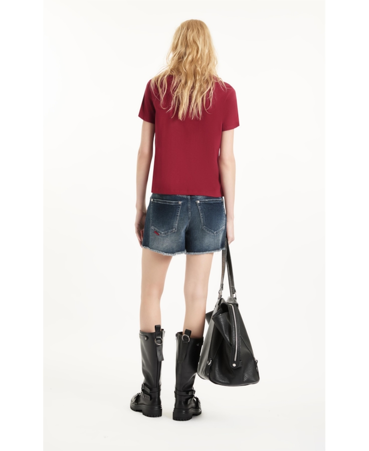 Bermuda Denim Forest Elastic Lav. Escuro