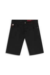 Bermuda First Black Long 5 Pockets Lav. 35- Amaciado