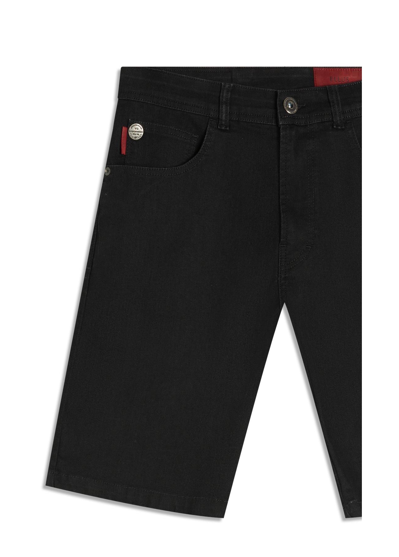 Bermuda First Black Long 5 Pockets Lav. 35- Amaciado