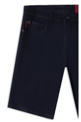 Bermuda First Black Long 5 Pockets Lav. Amaciado 35