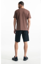 Bermuda First Black Long 5 Pockets Lav. Amaciado 35