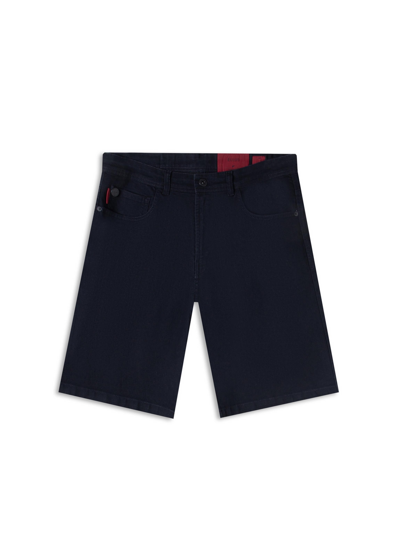 Bermuda First Black Long 5 Pockets Lav. Amaciado 35