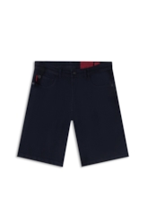 Bermuda First Black Long 5 Pockets Lav. Amaciado 35