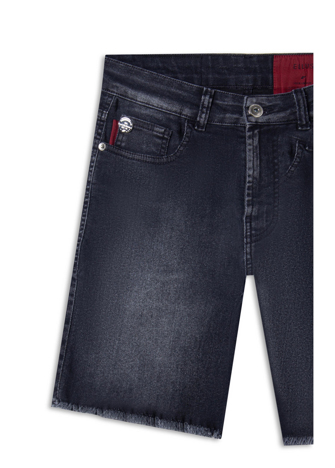Bermuda First Black (Urban) 5 Pockets 1991-Lav.Escuro C/ Used