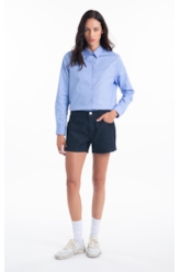 Bermuda First Blue (Kate M) 5 Pockets Amaciado 35 Amaciado