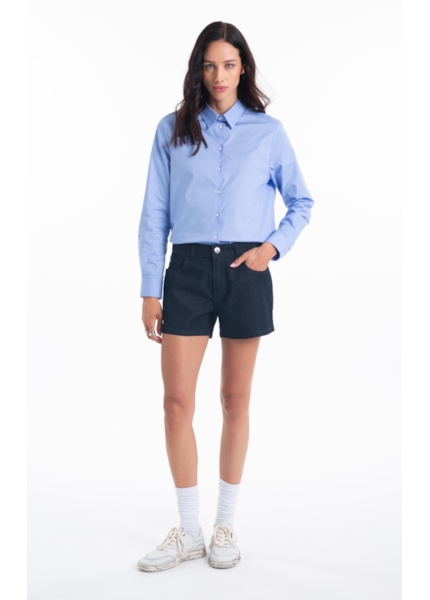 Bermuda First Blue (Kate M) 5 Pockets Amaciado 35 Amaciado