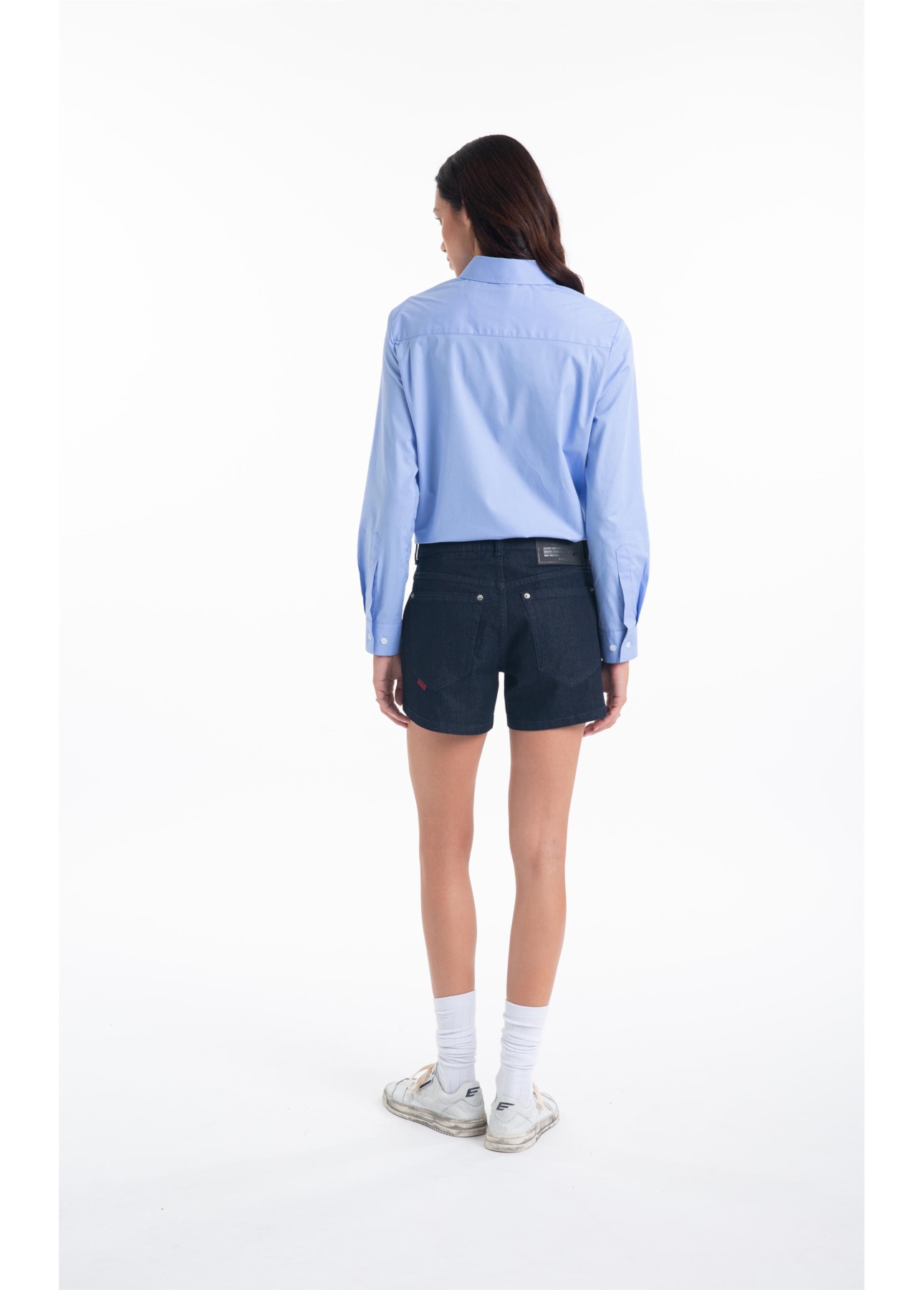 Bermuda First Blue (Kate M) 5 Pockets Amaciado 35 Amaciado