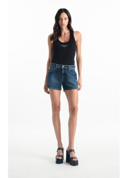 Bermuda First Blue (Kate M) 5 Pockets Lav.Escuro C/ Used