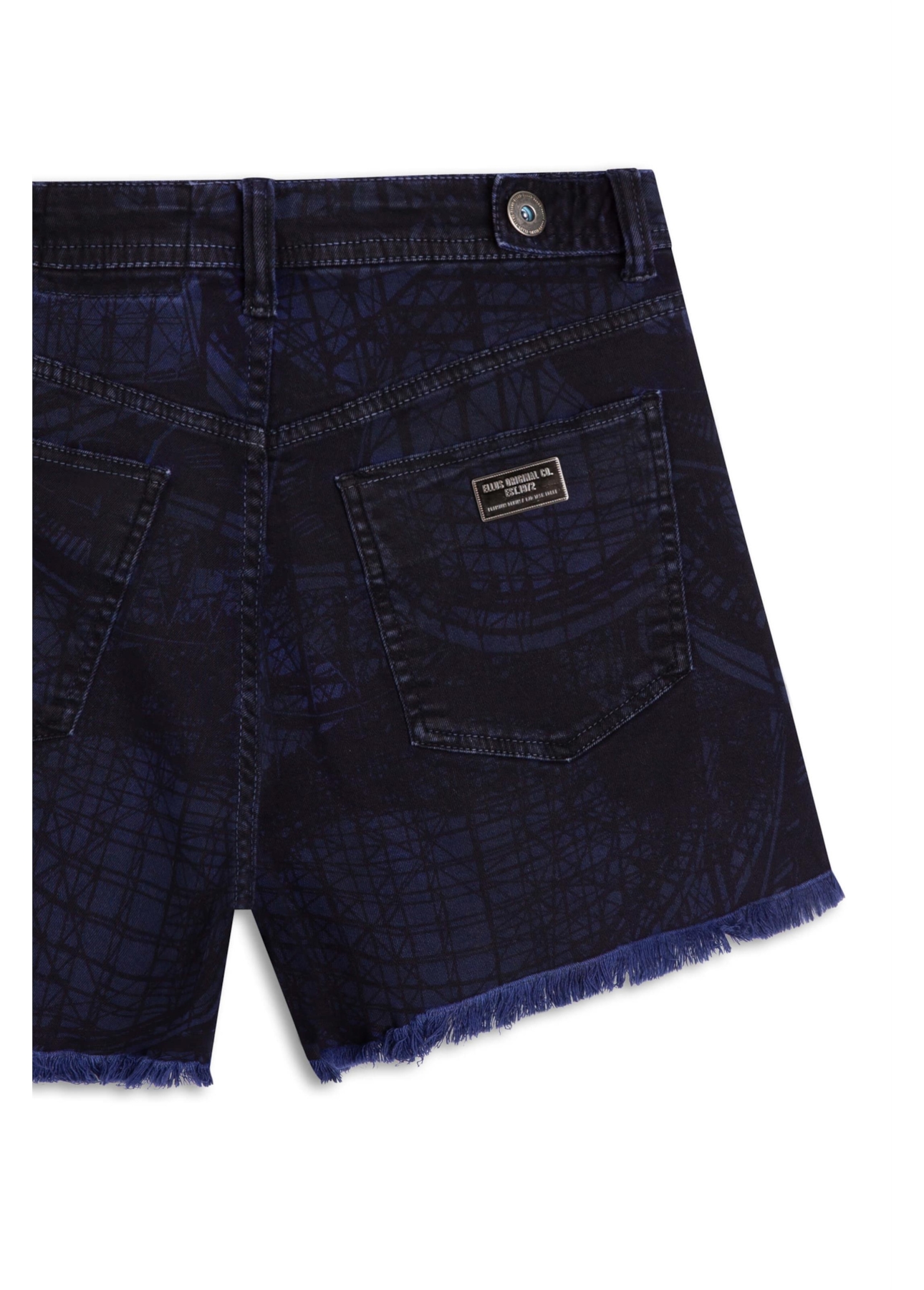 Bermuda Fit Cyclone Summer Purple Blue