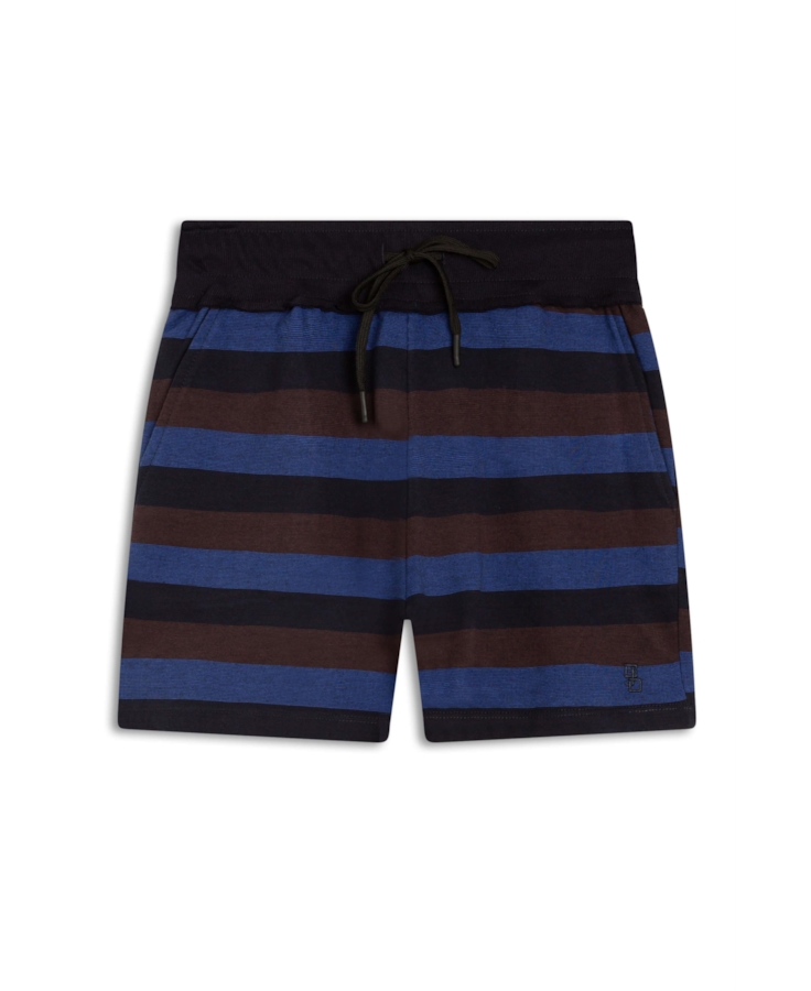 Bermuda Fleece Listrado Game Club Dark Navy