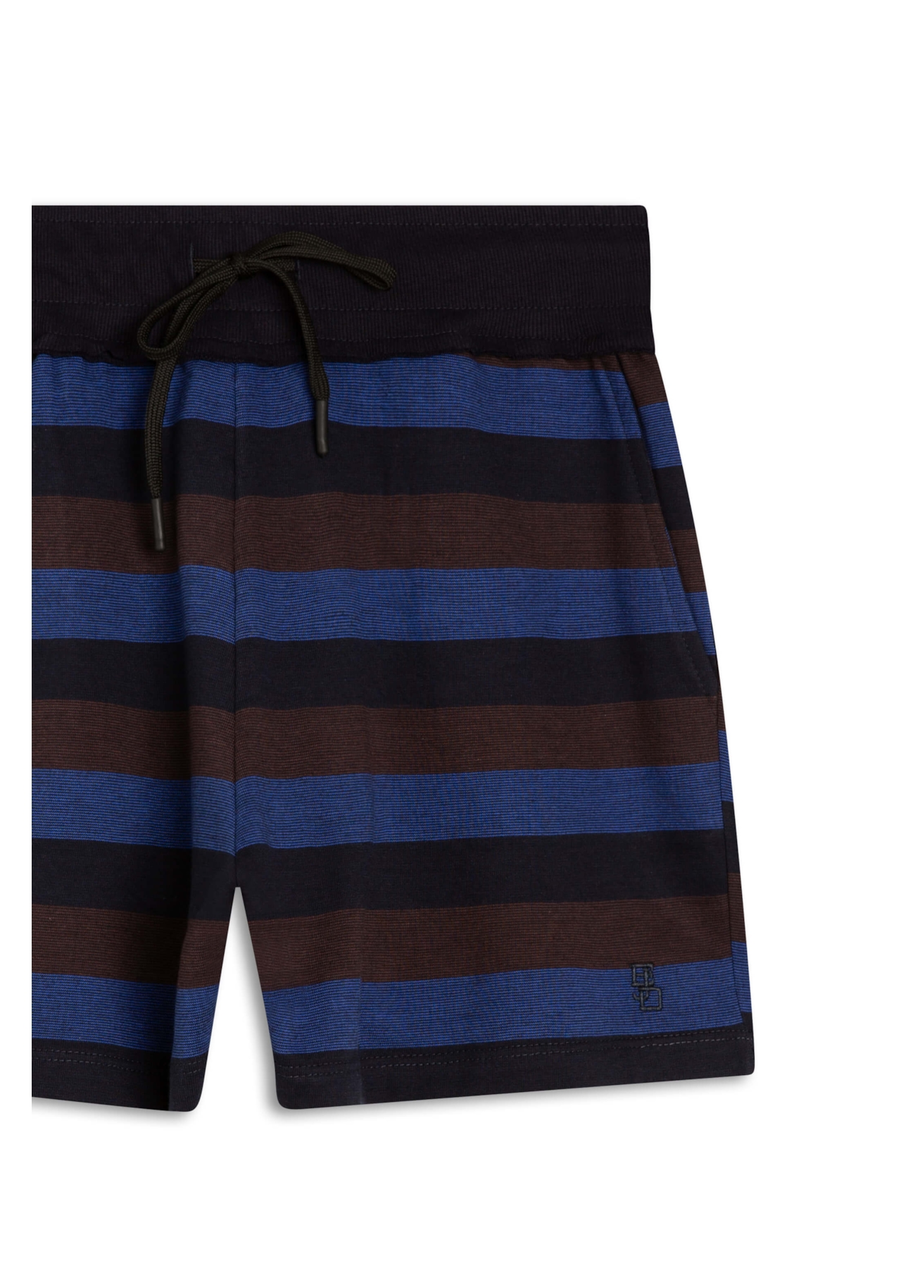 Bermuda Fleece Listrado Game Club Dark Navy
