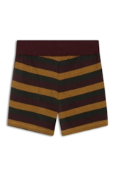 Bermuda Fleece Listrado Game Club Dark Wine