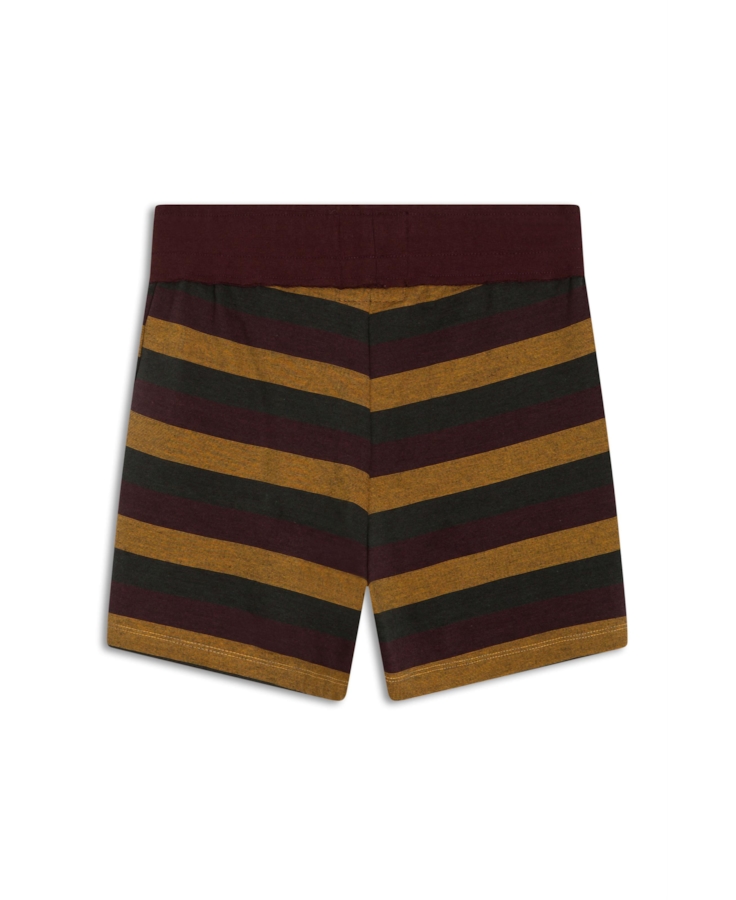 Bermuda Fleece Listrado Game Club Dark Wine