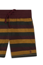 Bermuda Fleece Listrado Game Club Dark Wine
