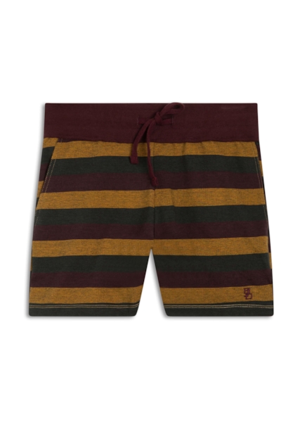 Bermuda Fleece Listrado Game Club Dark Wine