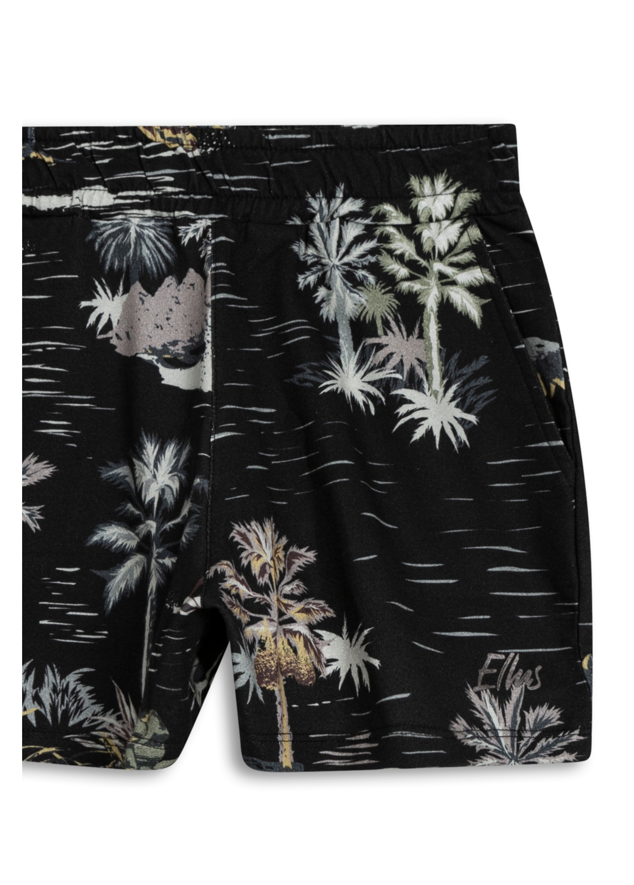 Bermuda Fleece Naxos All Over Shorts Preto