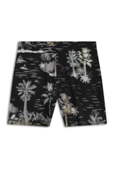 Bermuda Fleece Naxos All Over Shorts Preto