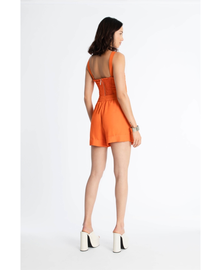 Bermuda Granada Elastic Laranja