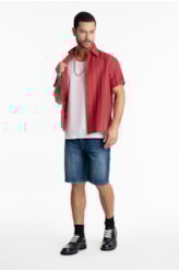 Bermuda High Comfort Strech 1283 Lav.Escuro C/Used