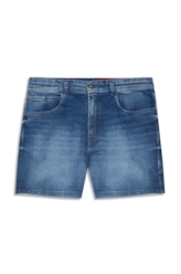 Bermuda Indigo Stretch Hawaii Lav.Escuro C/Used                       