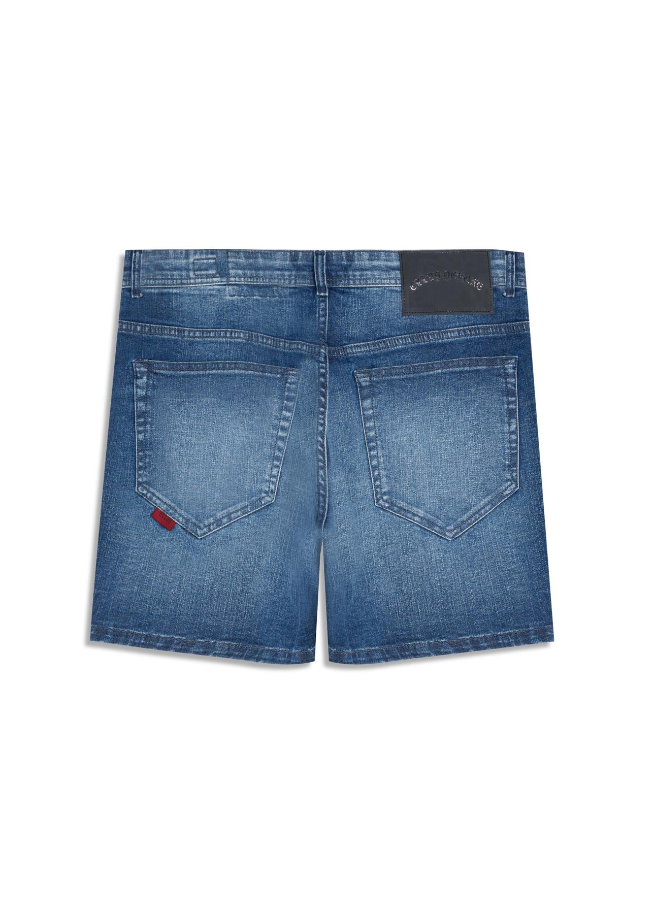 Bermuda Indigo Stretch Hawaii Lav.Escuro C/Used                       