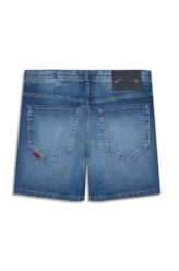 Bermuda Indigo Stretch Hawaii Lav.Escuro C/Used                       