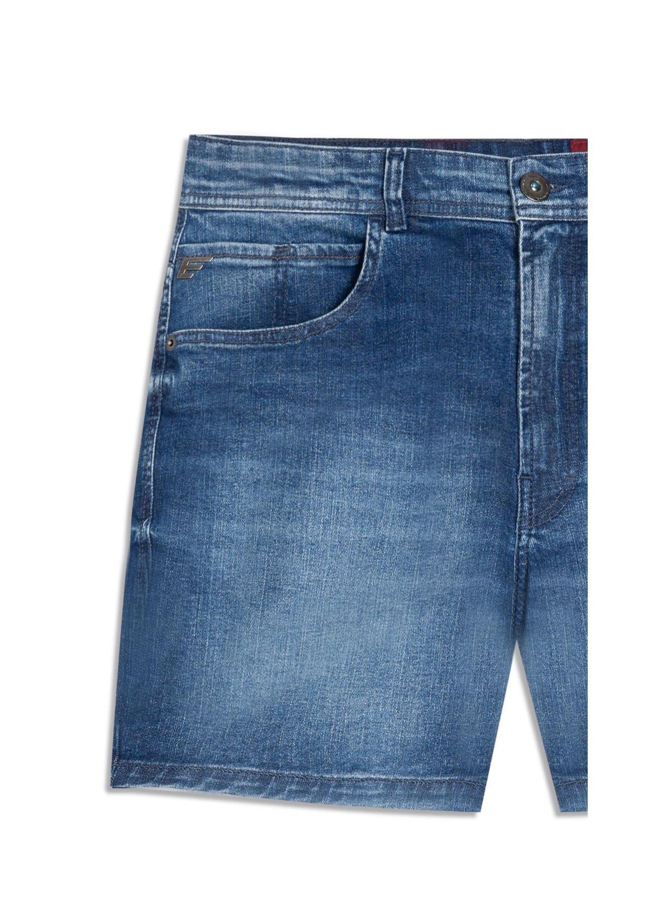 Bermuda Indigo Stretch Hawaii Lav.Escuro C/Used                       