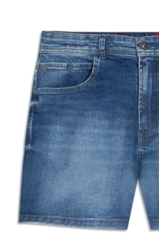 Bermuda Indigo Stretch Hawaii Lav.Escuro C/Used                       