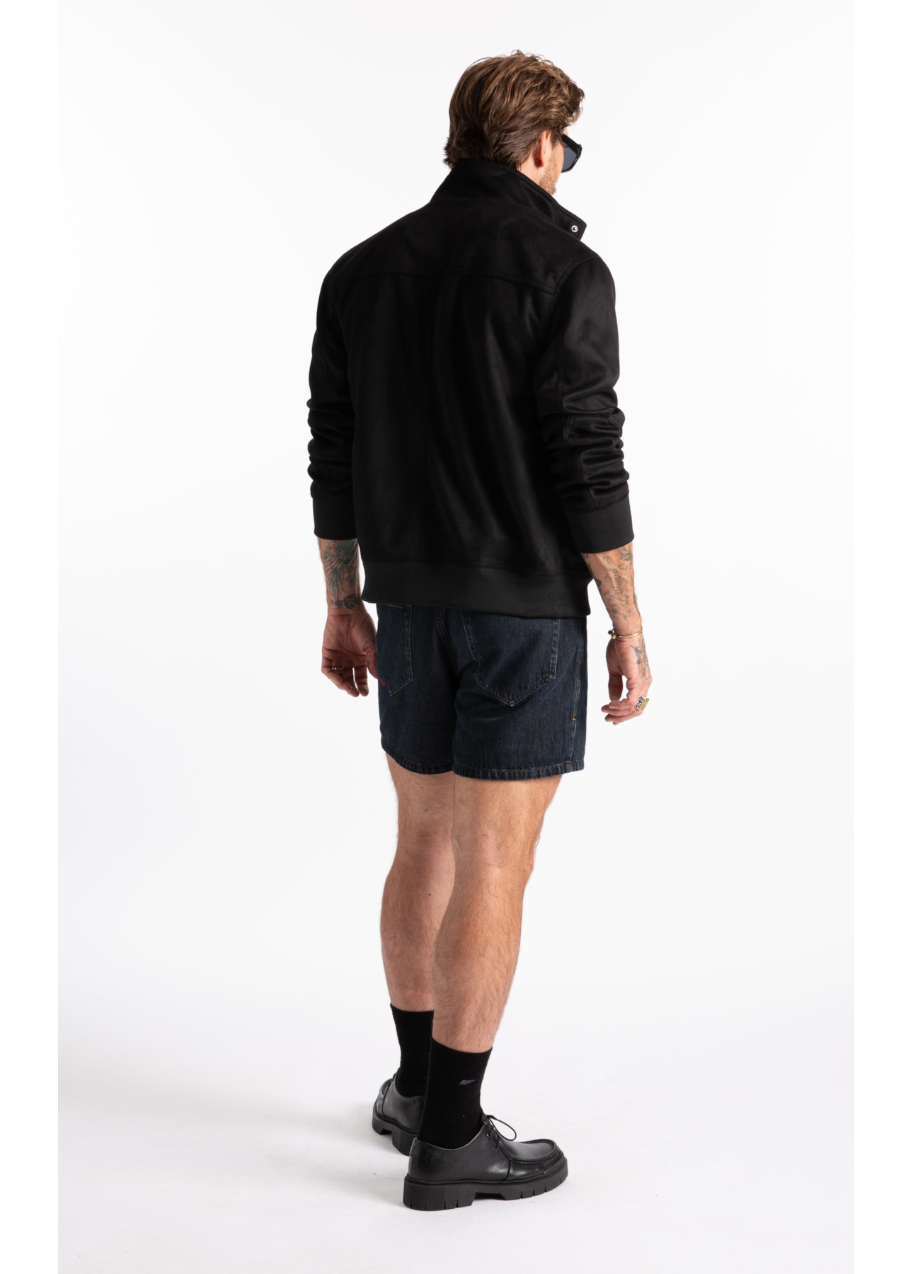 Bermuda Jeans Blue Brown Lav.Black