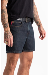 Bermuda Jeans Blue Brown Lav.Black