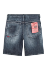 Bermuda Jeans Deep Blue 1804-Lav.Escuro C/ Rede