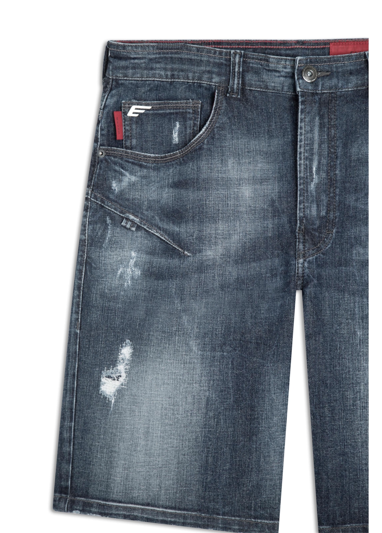 Bermuda Jeans Deep Blue 1804-Lav.Escuro C/ Rede