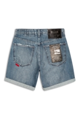 Bermuda Jeans Galaxy Classic Lav.Medio C/ Rede