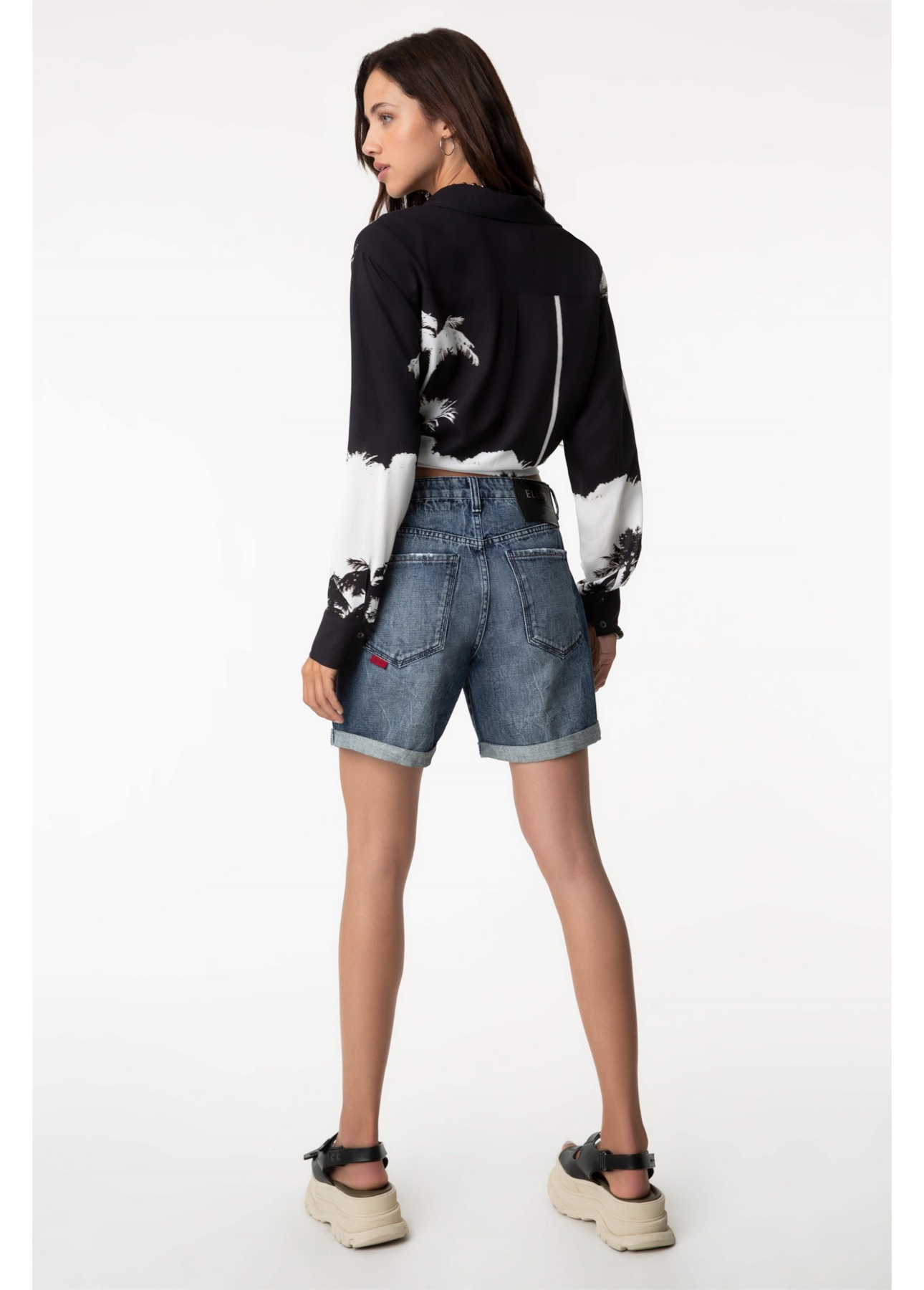 Bermuda Jeans Galaxy Classic Lav.Medio C/ Rede