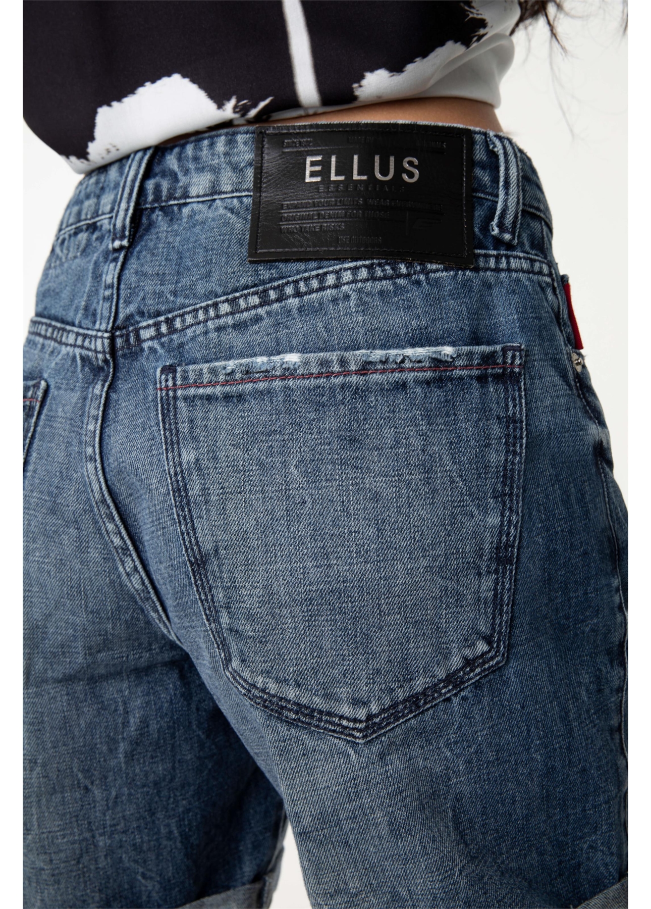 Bermuda Jeans Galaxy Classic Lav.Medio C/ Rede