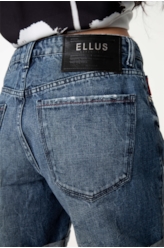 Bermuda Jeans Galaxy Classic Lav.Medio C/ Rede