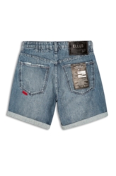 Bermuda Jeans Galaxy Classic Lav.Medio C/ Rede