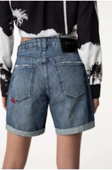 Bermuda Jeans Galaxy Classic Lav.Medio C/ Rede