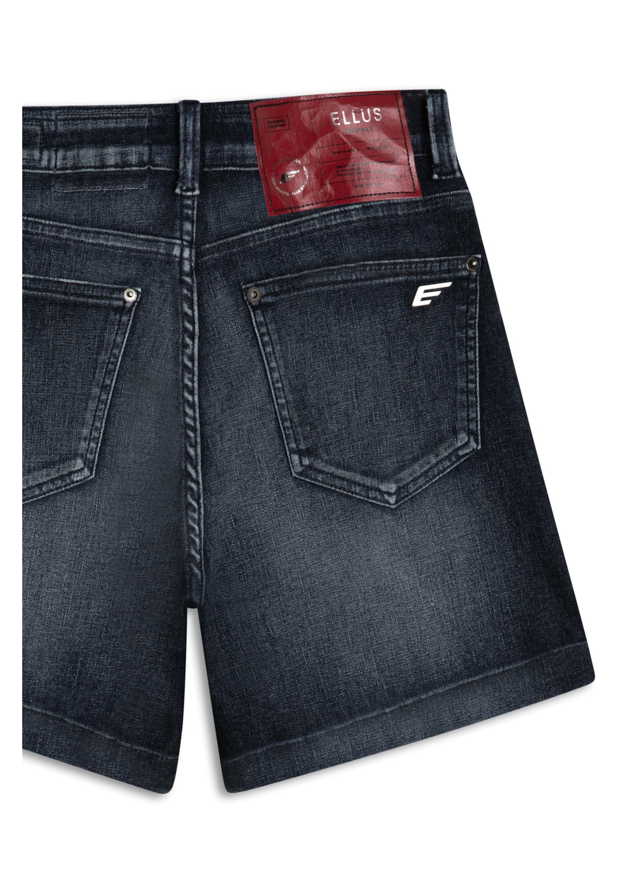 Bermuda Jeans Kyoto Mom 1632-Lav.Escuro C/Luvinha