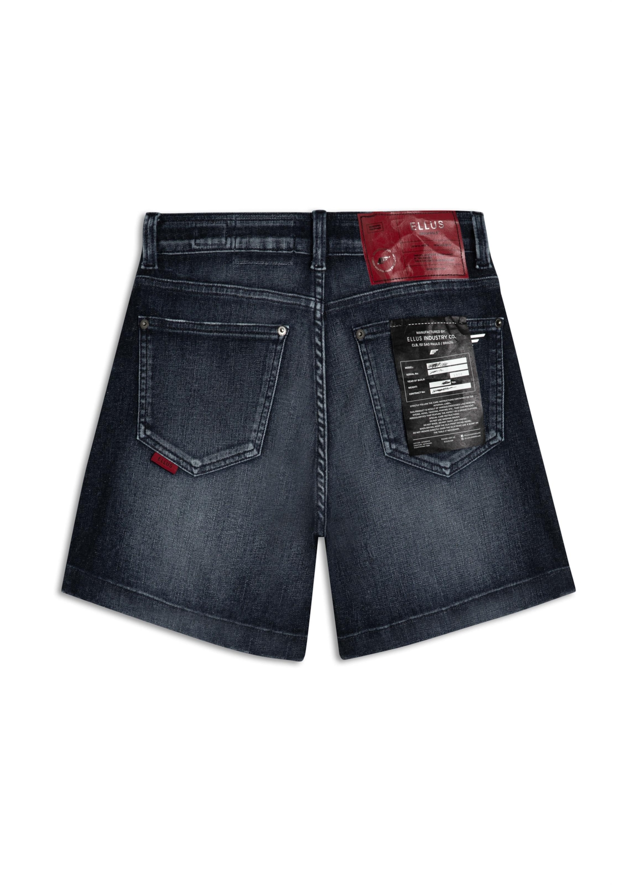 Bermuda Jeans Kyoto Mom 1632-Lav.Escuro C/Luvinha