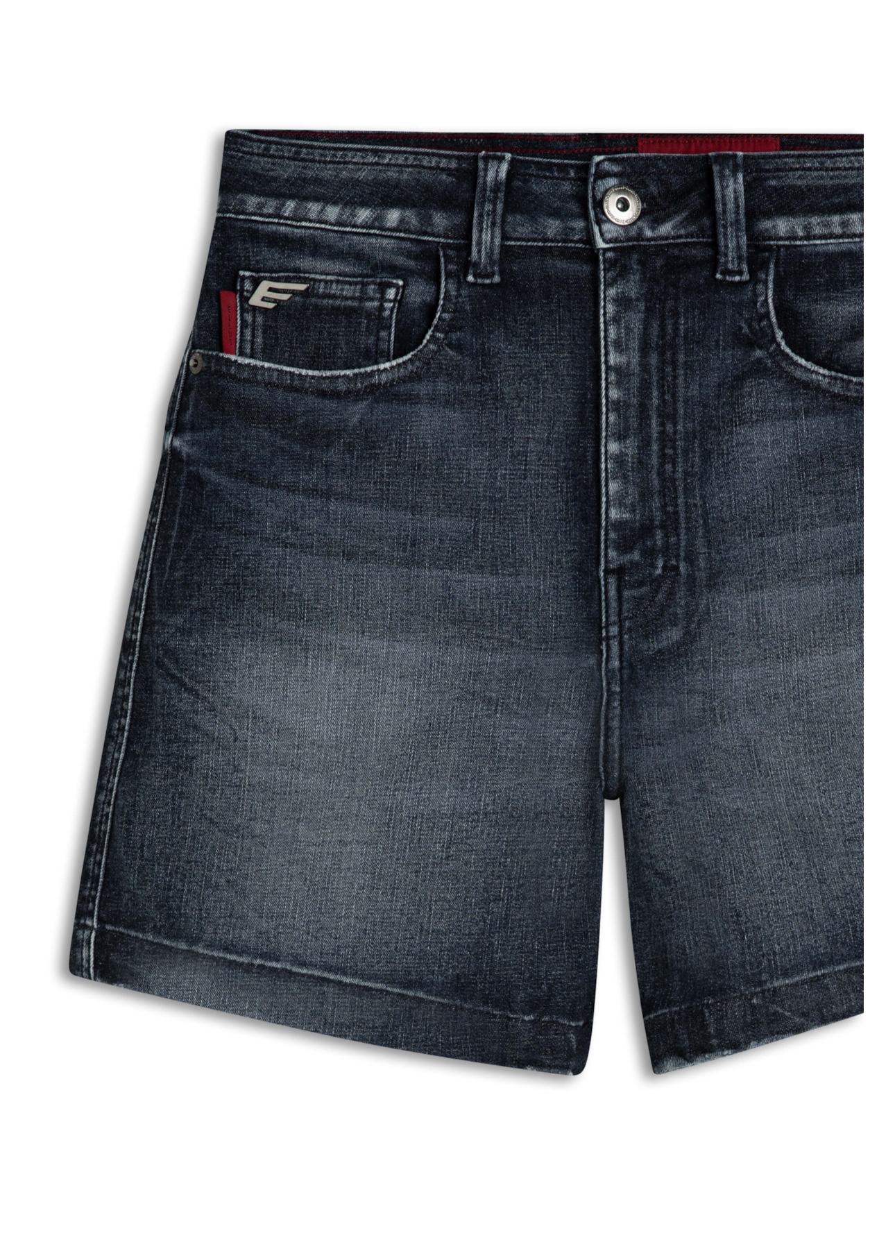 Bermuda Jeans Kyoto Mom 1632-Lav.Escuro C/Luvinha