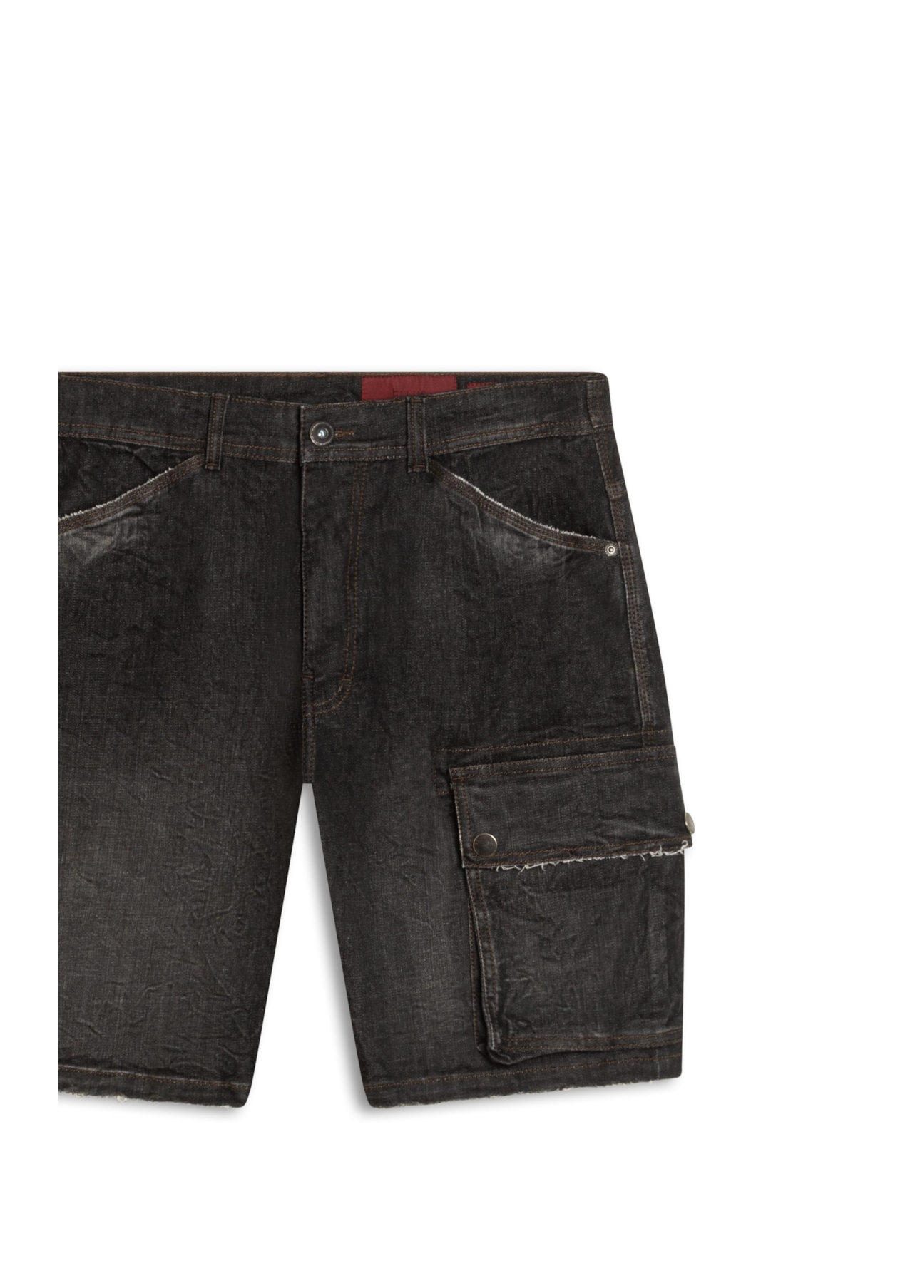 Bermuda Jeans Ocean Elastic Lav.Black